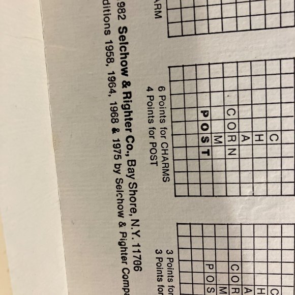 Scrabble for Juniors Crossword Board Game Selchow & Righter Edition 5 Vintage - Picture 8 of 15